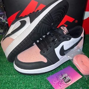 Jordan 1 Low Bleached Coral